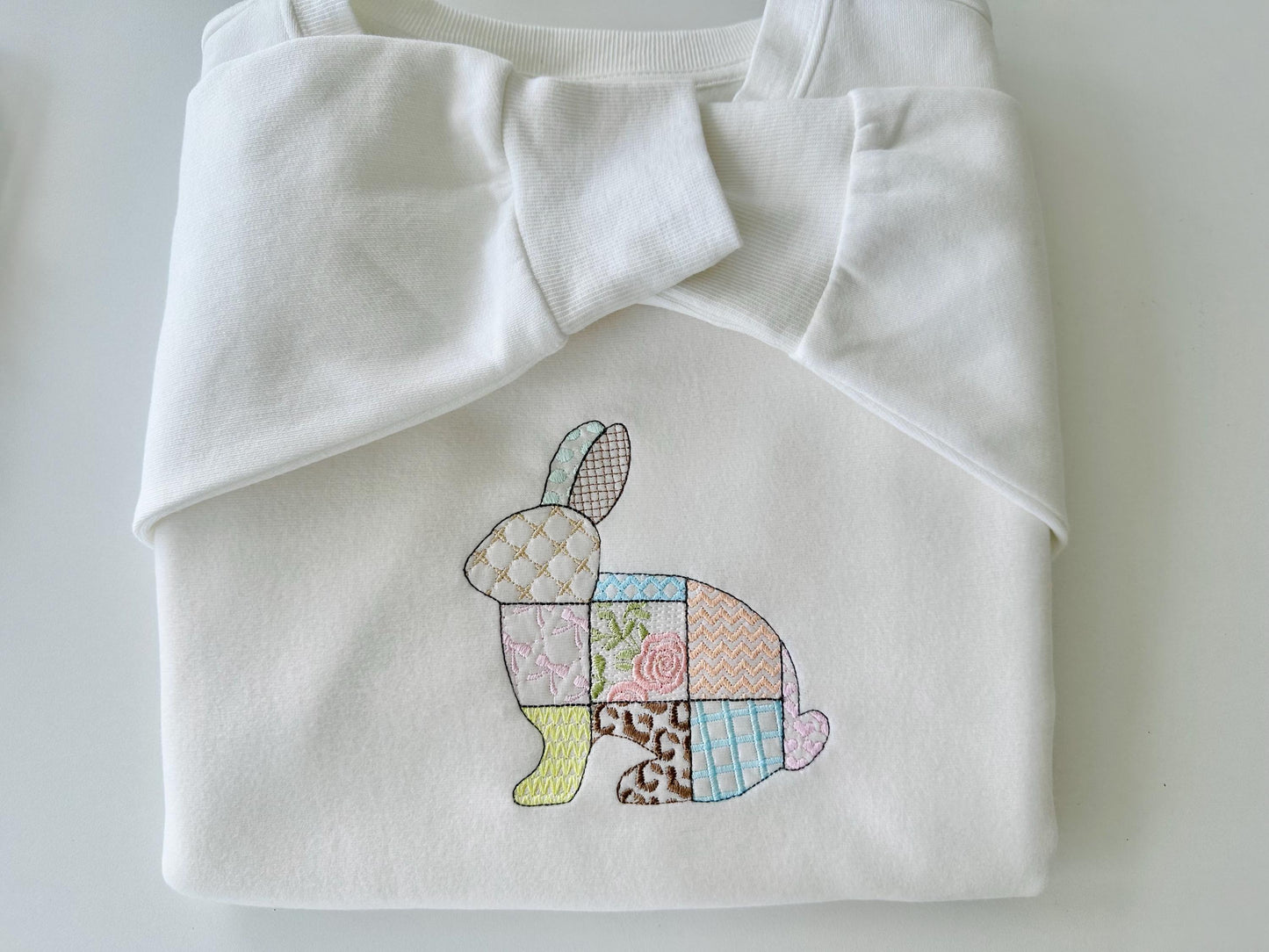 Patchwork Patterned Bunny
