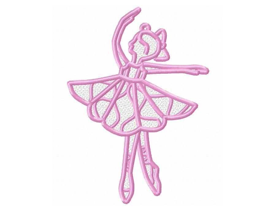 Nutcracker Ballerina Christmas Tree Ornament