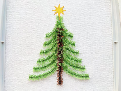 Boho Fringed Christmas Tree