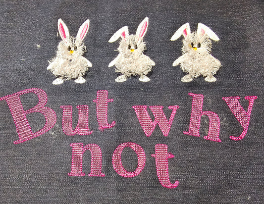 Little Fringed Bunny 3 in a row