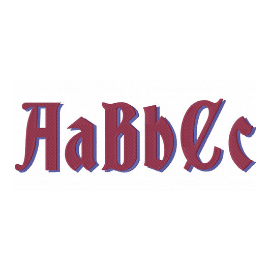 Vintage Retro Shadow Font