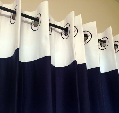 Sport Baseball Curtain Hole ITH