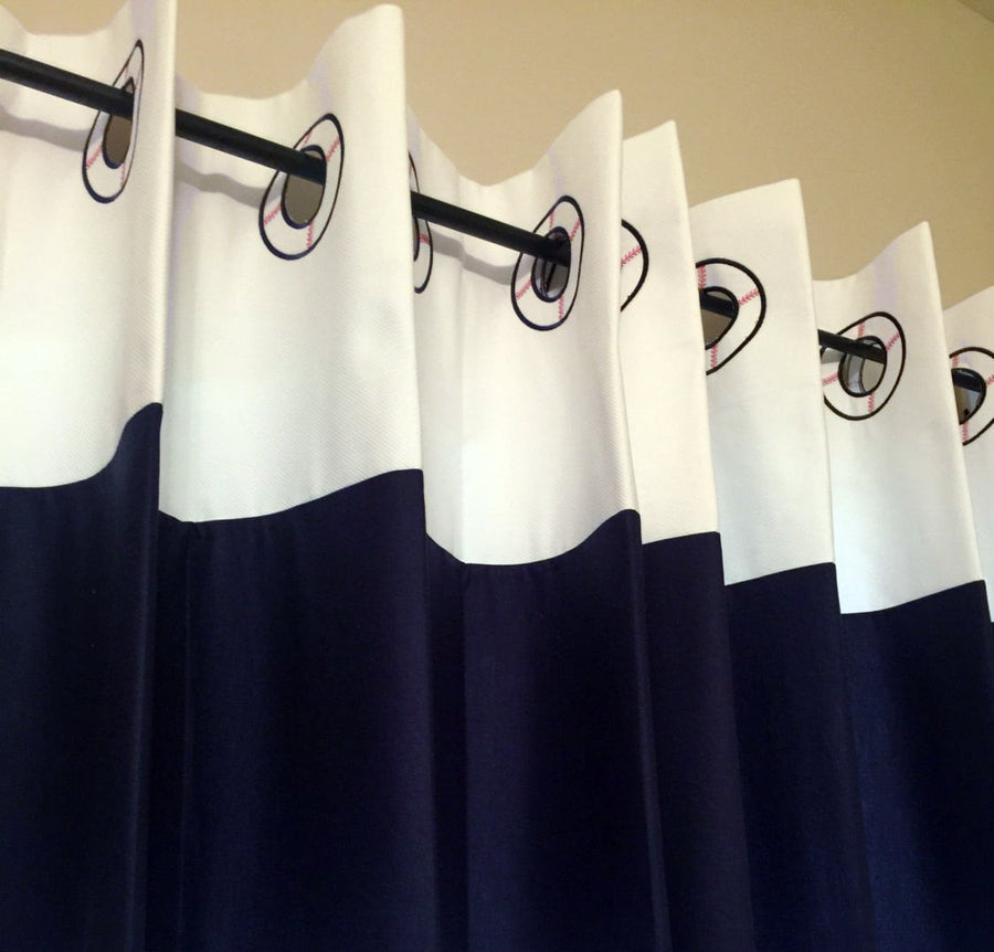 Sport Baseball Curtain Hole ITH