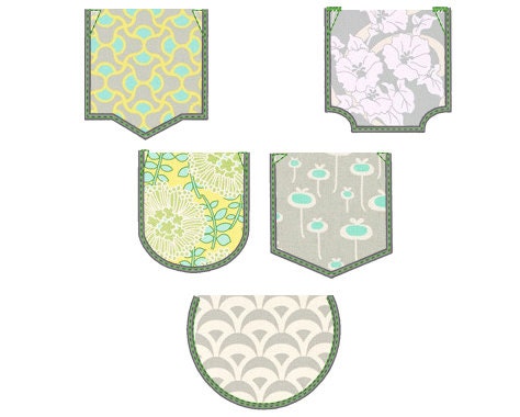 Real Chest Pocket Applique