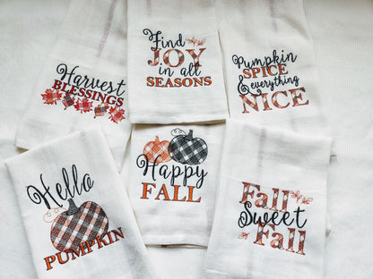 Fall Pumpkin Thanksgiving Kitchen Set