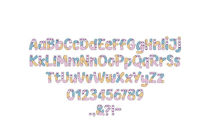 Patchwork Patterned Summer Font