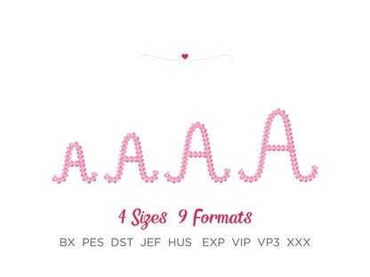 Extra Bold Chain Stitch Handwritten Font Julia