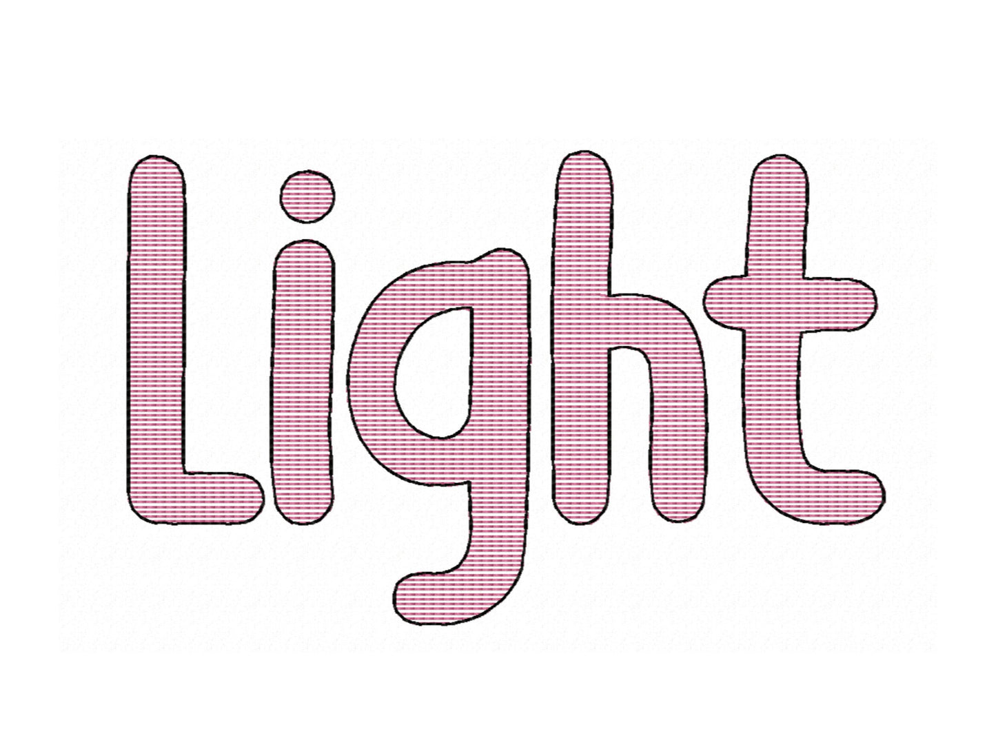 Light Stitch Kids Font