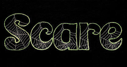 Boo Halloween Spiderweb Font
