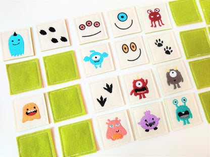 Memory Game Cute Monsters ITH