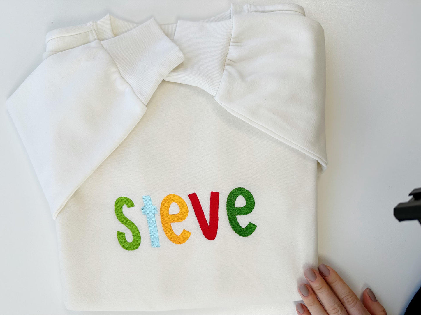 Versatile Fill Stitch Font Steve