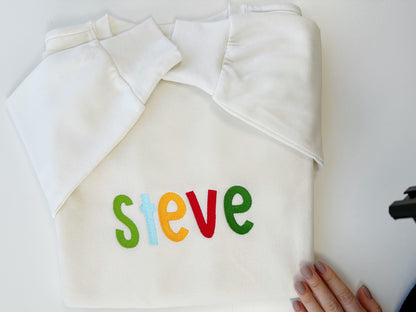 Versatile Fill Stitch Font Steve