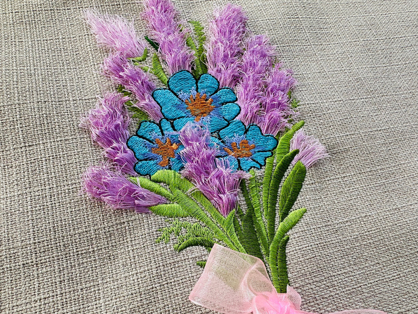 Fringed Lavender Flower Bouquet