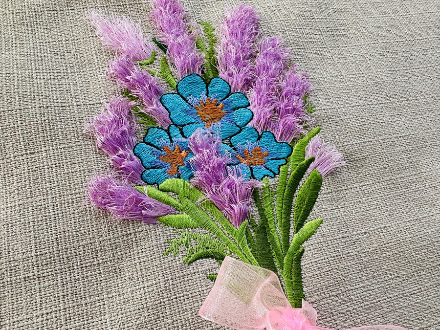 Fringed Lavender Flower Bouquet