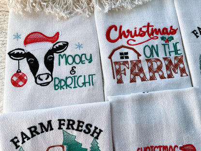 Merry Christmas Farm Kitchen Set