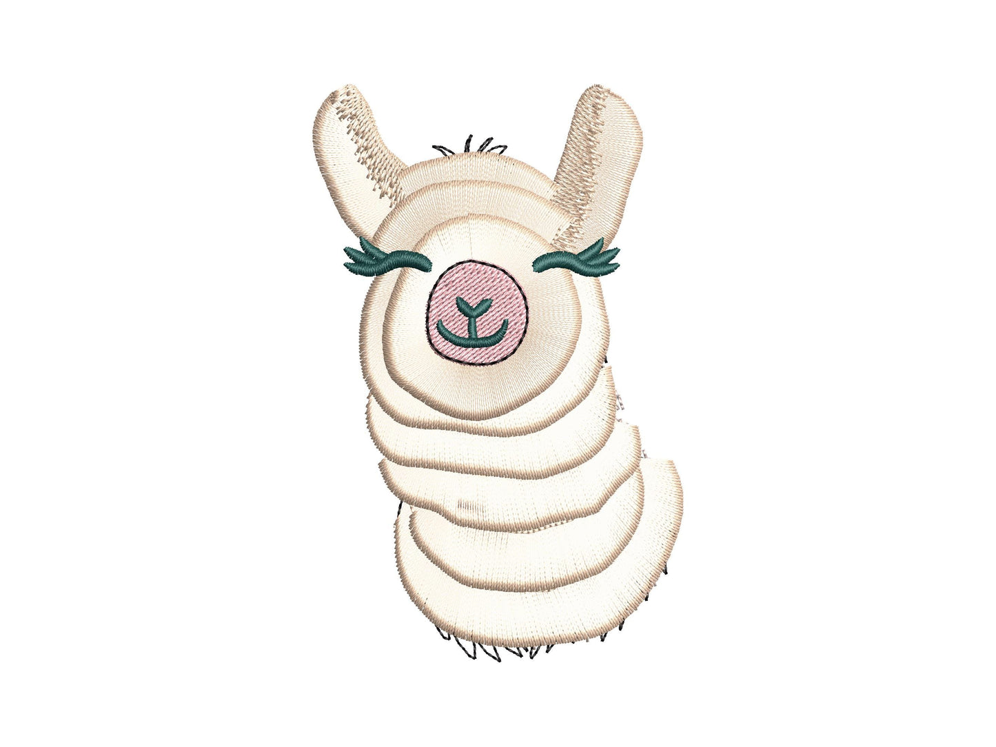 Adorable Fringed Llama Alpaca