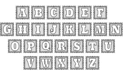 Royal Embossed Terry Towel Monogram