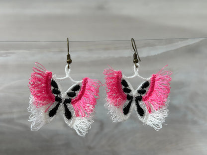 Fringed Butterfly Earrings FSL