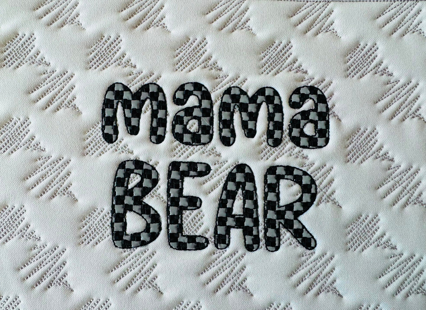 Checkered Patterned Font