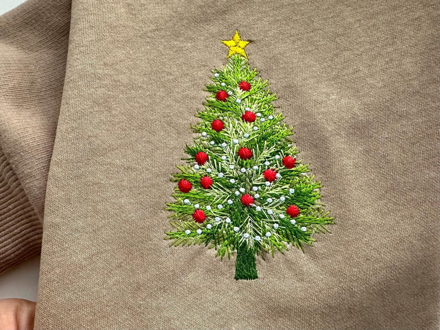 Extra Fringed Vintage Classy Christmas Tree