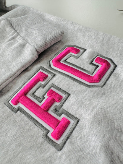 Puff Puffy Foam Sport Varsity Font Applique