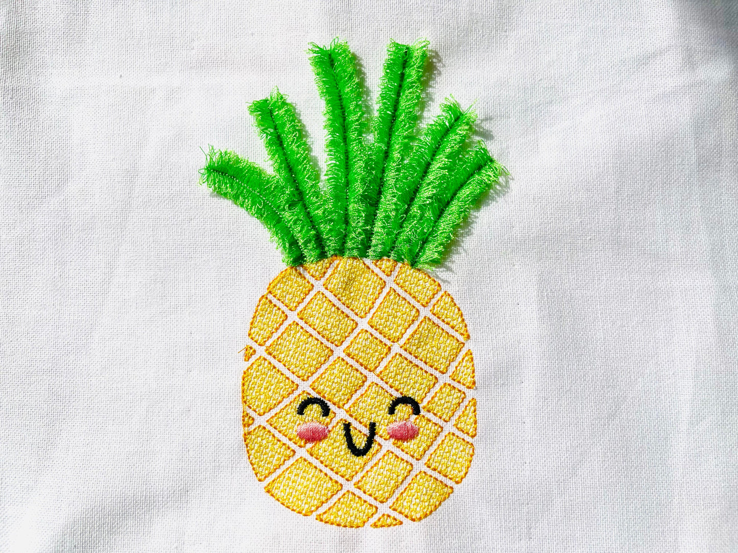 Cute Little Fringed Pineapple