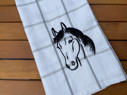 Graceful Horse Head Fringed Hair