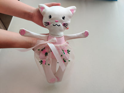 Pretty Kitty Cat Doll ITH