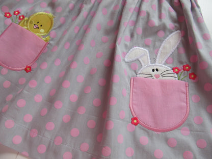 Genuine Pocket Easter Bunny and Chick