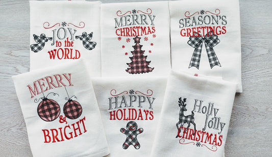 Classic Old Fashioned Merry Christmas Set