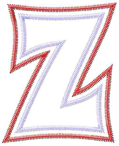 2 Layers Sororities Fancy Greek Font