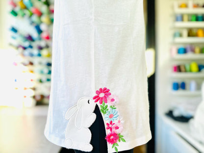 Little Easter Bunny Fringed Flower