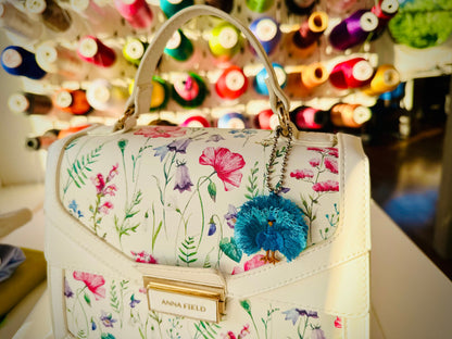 Fringe Peacock Earrings Charm