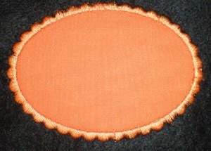 Monogram Frame Applique Set