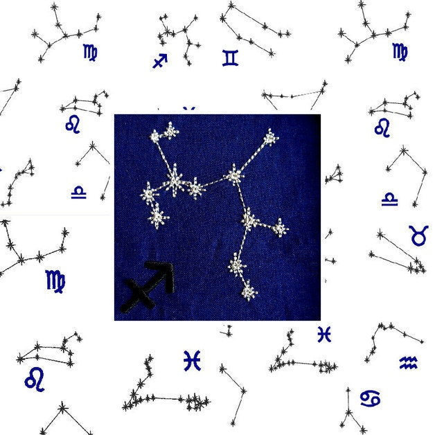 12 Zodiac Signs Costellation Star