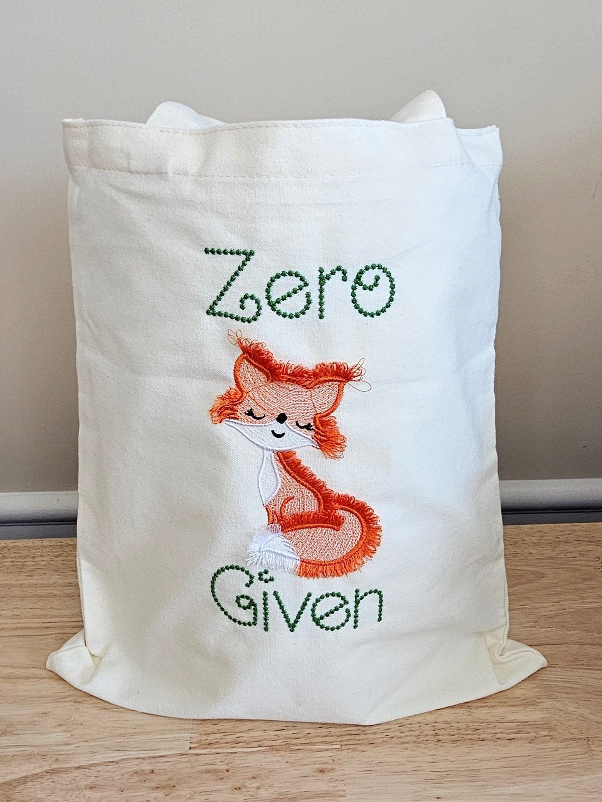 Pretty Fringed Fox Set of 2