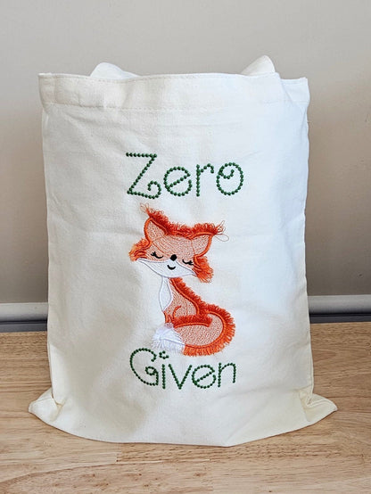 Pretty Fringed Fox Set of 2