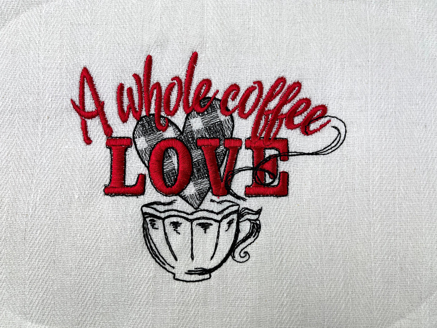 A Whole Coffee Love Saying
