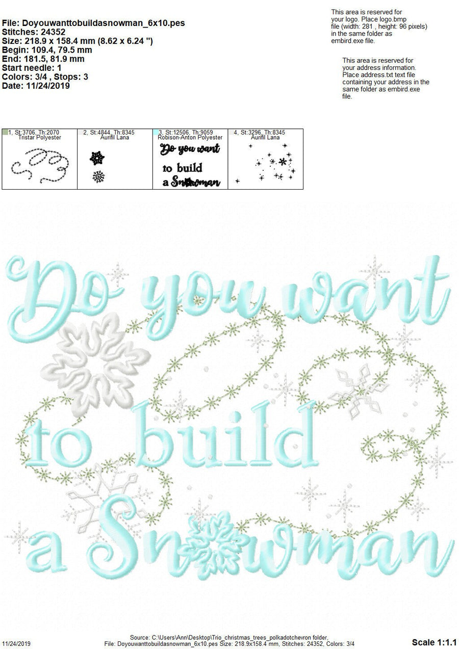 Do You Want To Build a Snowman