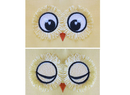 Owl Doll Fringed Eyes