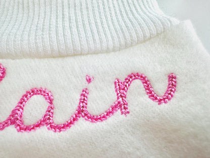 Tiny Chain FONT machine embroidery designs in mini sizes 0.6 up to 2