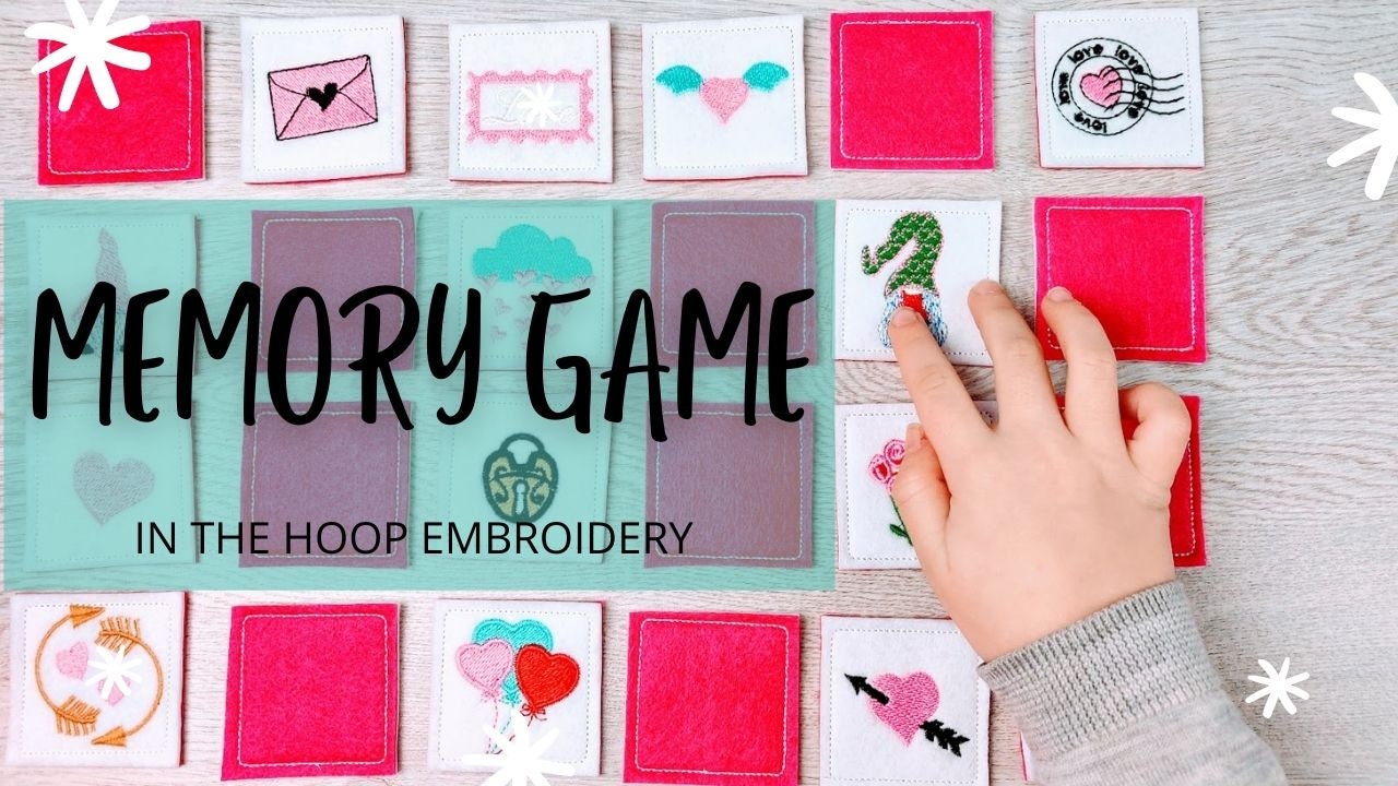 Memory Game Valentine Gnomes ITH