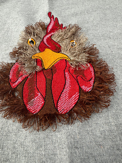 Fringed Chicken Face