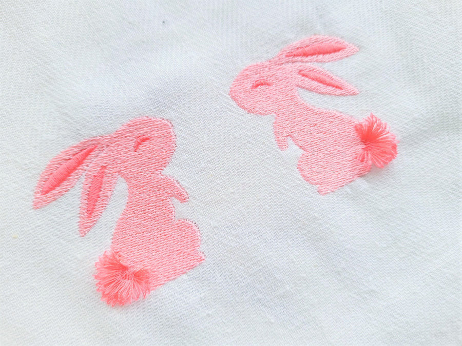 Fringed Tail Easter Bunnies