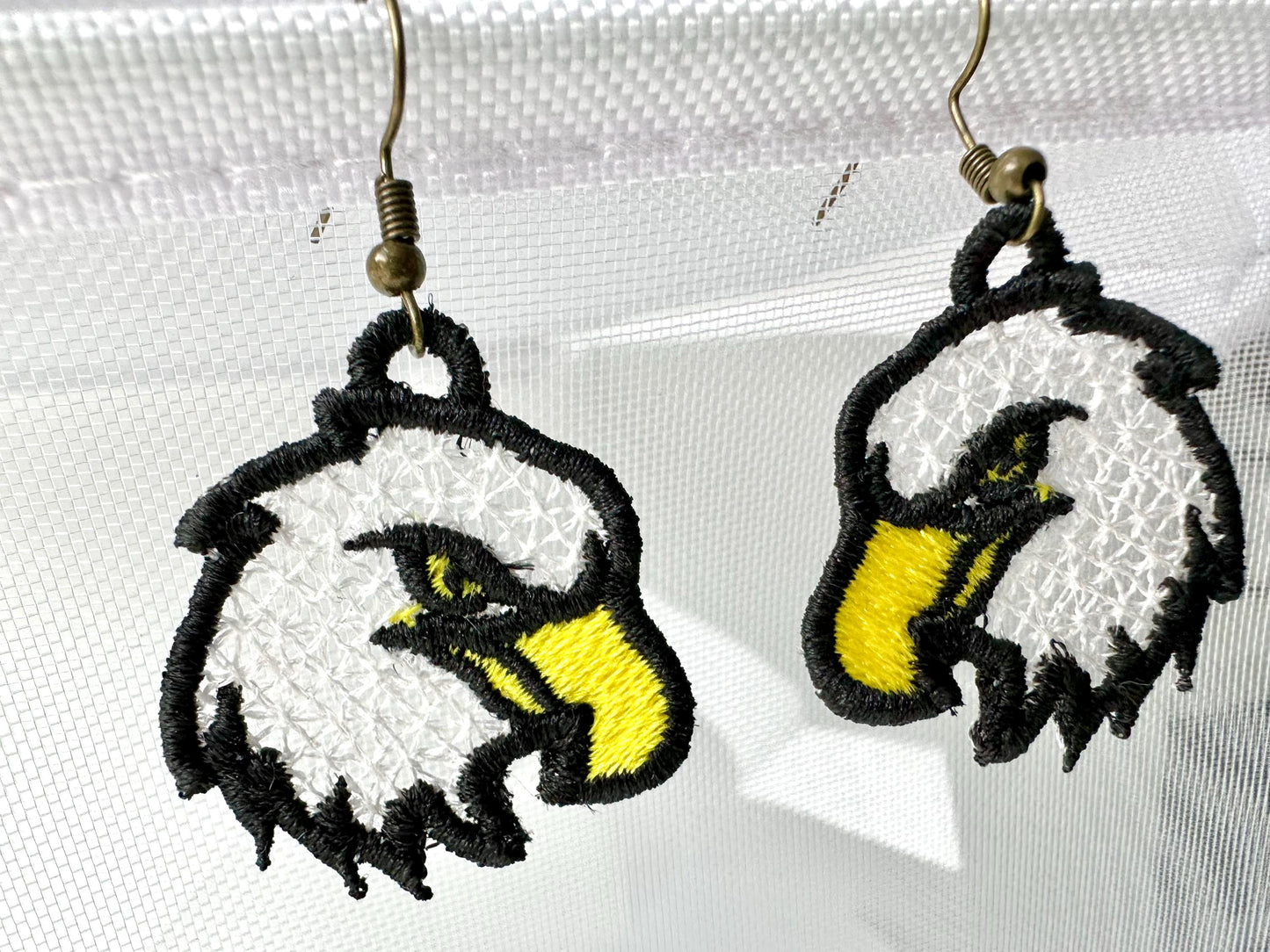 American Bald Eagle Earrings Charm