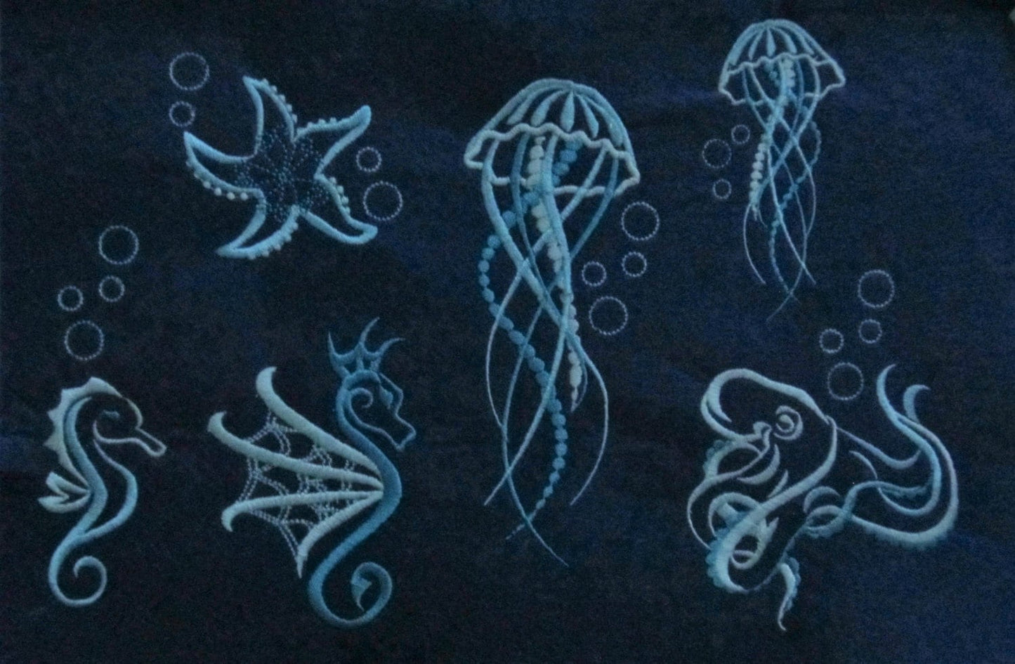 Sea Life Outline Set
