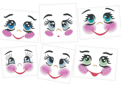 Little Pretty Doll Face Set