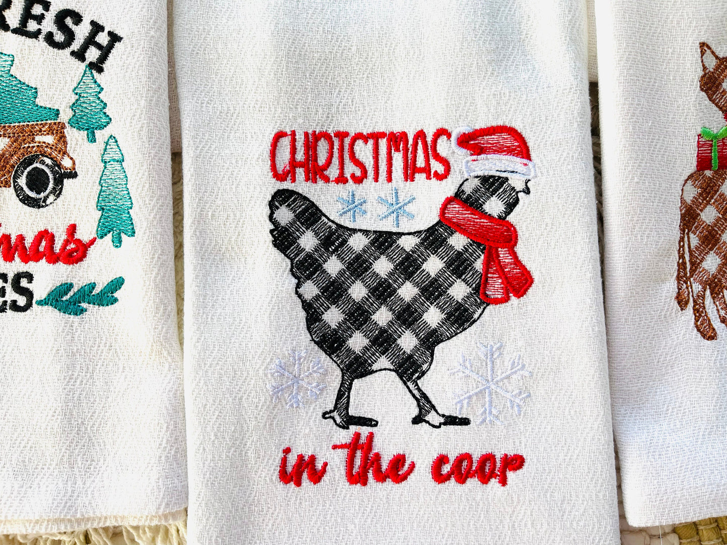 Merry Christmas Farm Kitchen Set