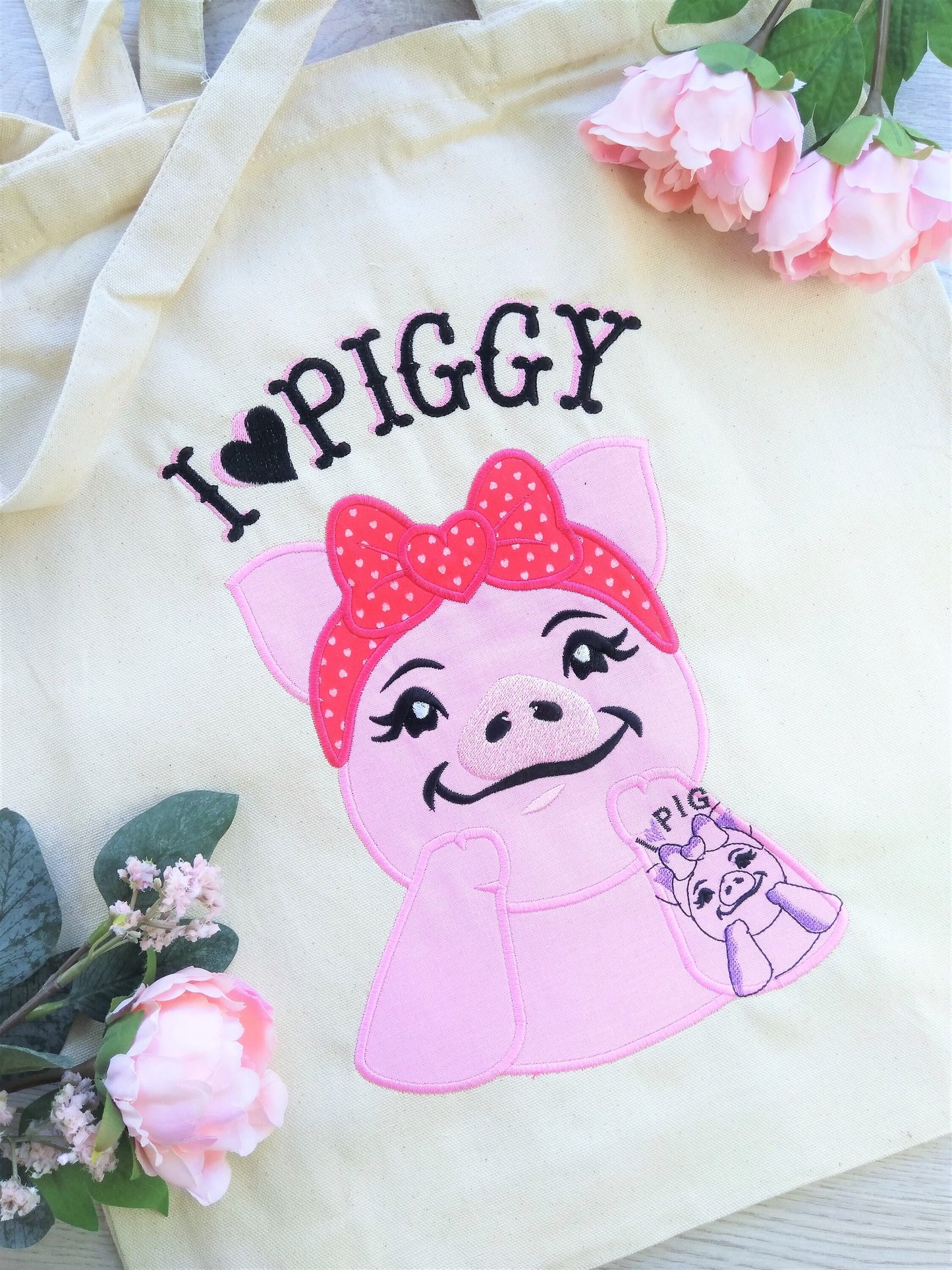 Mrs Piggy Piggie with Bandanna