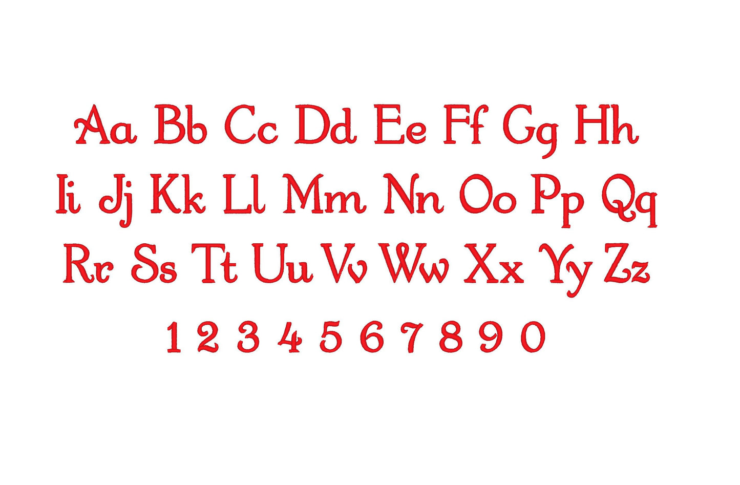 Birth Announcement Template and Mini Font Set